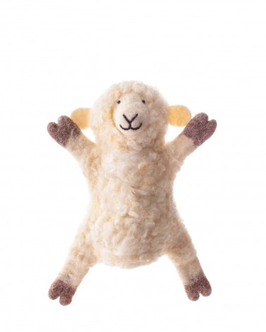 Sue, das Schaf - Handpuppe Sew Heart Felt Tier hand puppe aus filz kaufen