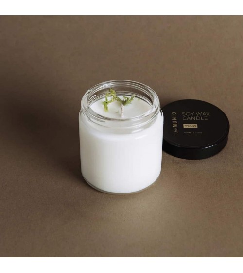 Mousse - Mini Bougie Parfumée dans un pot en verre  artisanale maison originale naturelle suisse