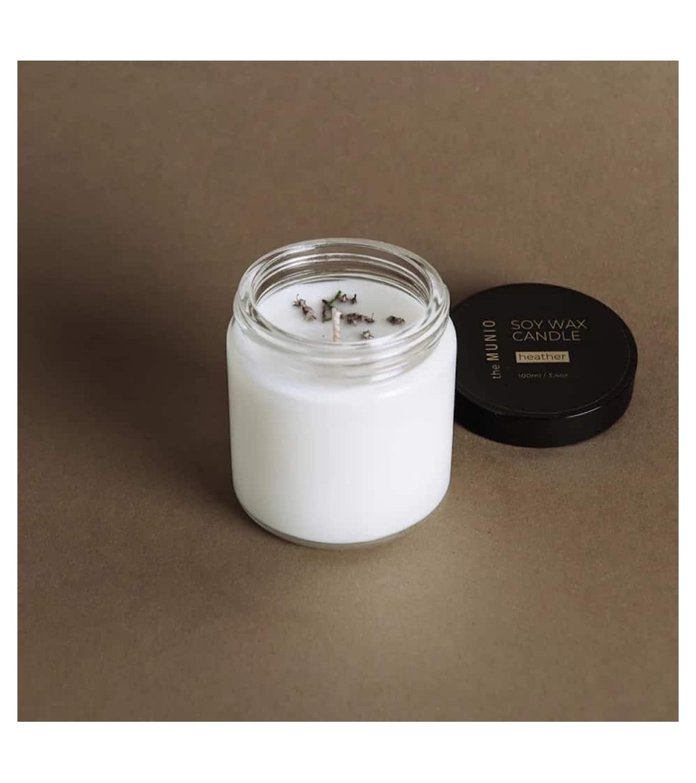 Heather - Mini candela profumata in votive di vetro migliori candele profumate artigianali particolari