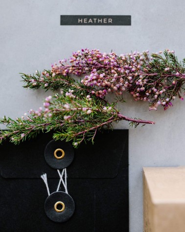 Heather - Mini candela profumata in votive di vetro migliori candele profumate artigianali particolari