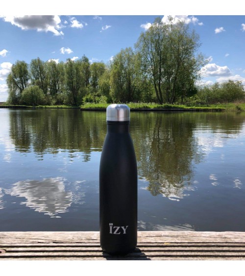 Matt Schwarz - Thermo Trinkflasche IZY Bottles trink thermos flaschen wasserflaschen sport kaufen