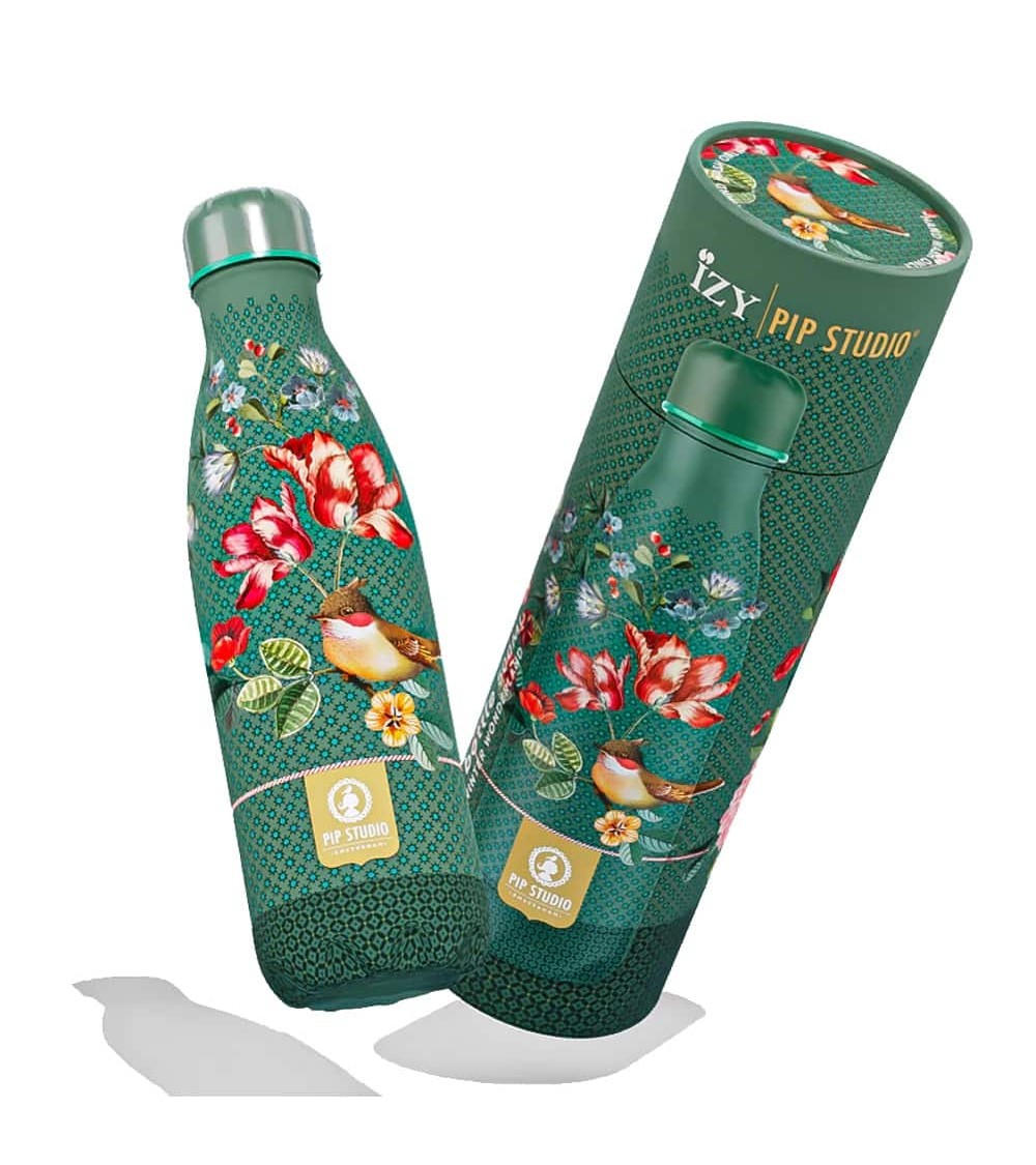 Winter Wonderland - Bouteille Isotherme 500 ml IZY Bottles gourde sport metal d eau aluminium thé design