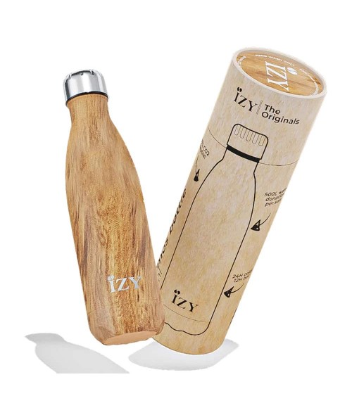 Design marrone - Bottiglia isolata 500 ml IZY Bottles borracce termiche