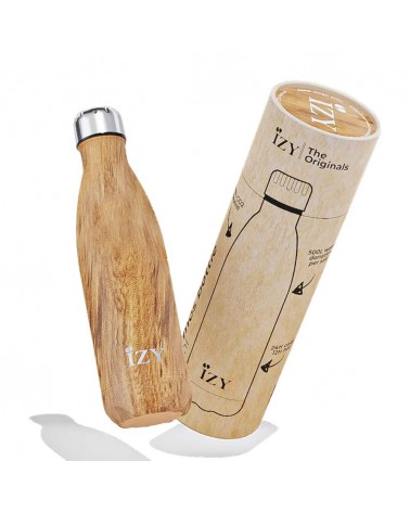 Design marrone - Bottiglia isolata 500 ml IZY Bottles borracce termiche