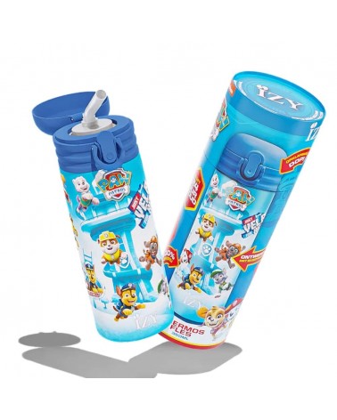 Paw Patrol - Kinder Thermo Trinkflasche - Blau IZY Bottles trink thermos flaschen wasserflaschen sport kaufen