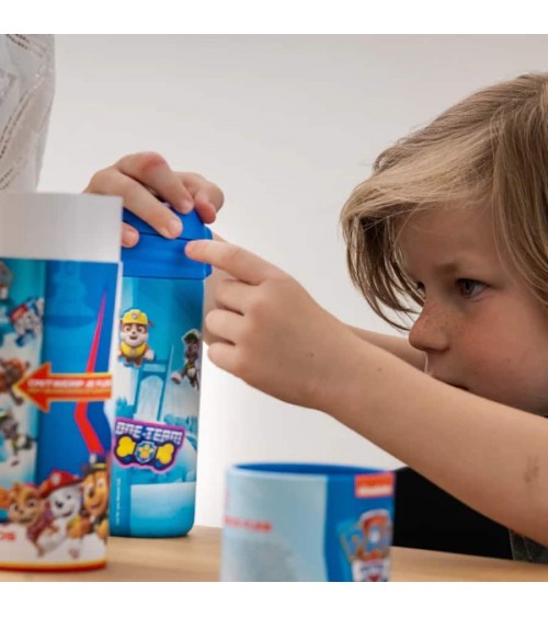 Paw Patrol - Kinder Thermo Trinkflasche - Blau IZY Bottles trink thermos flaschen wasserflaschen sport kaufen