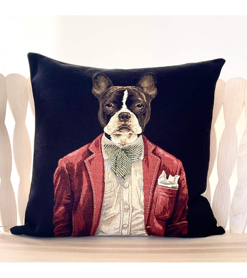 Bulldog francese - Copricuscini divano Yapatkwa cuscini decorativi per divano deco di lusso originale