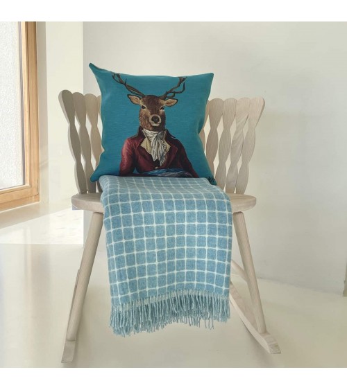 Cerf élégant - Housse de coussin Yapatkwa pour canapé decoratif salon chaise deco
