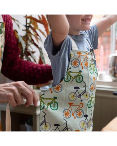 Children's apron - Bicycle Plewsy kitchen cooking women funny cute bbq aprons for men