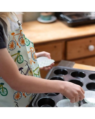 Children's apron - Bicycle Plewsy kitchen cooking women funny cute bbq aprons for men