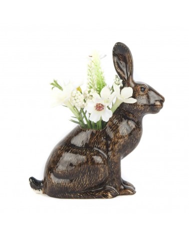 Lièvre - Mini vase à fleurs Quail Ceramics design fleur décoratif original kitatori suisse