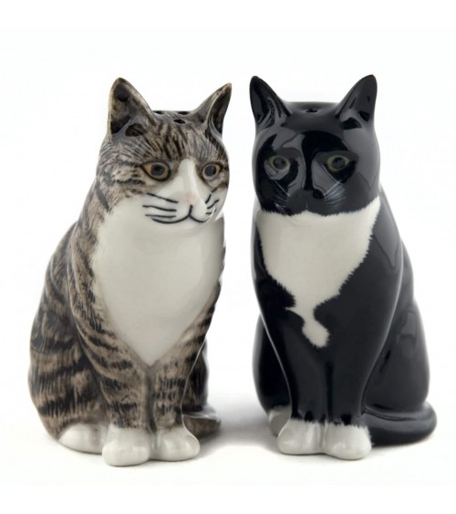 Millie & Julius - Porta sale e pepe Gatto Quail Ceramics design da tavola saliera e pepiera