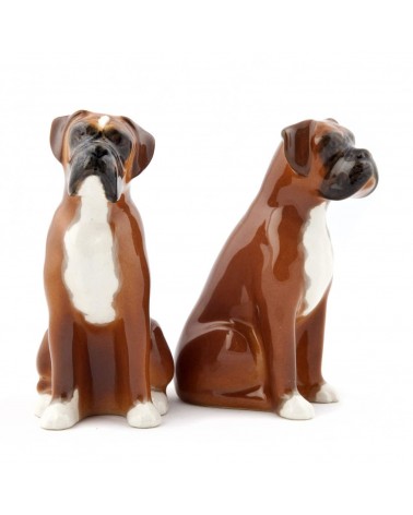 Boxer - Porta sale e pepe Quail Ceramics design da tavola saliera e pepiera