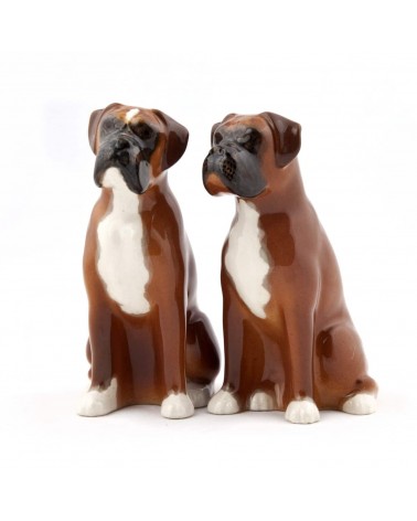 Boxer - Salz und Pfefferstreuer Quail Ceramics  pfeffer steuer salzpfeffersteuer set lustige kaufen