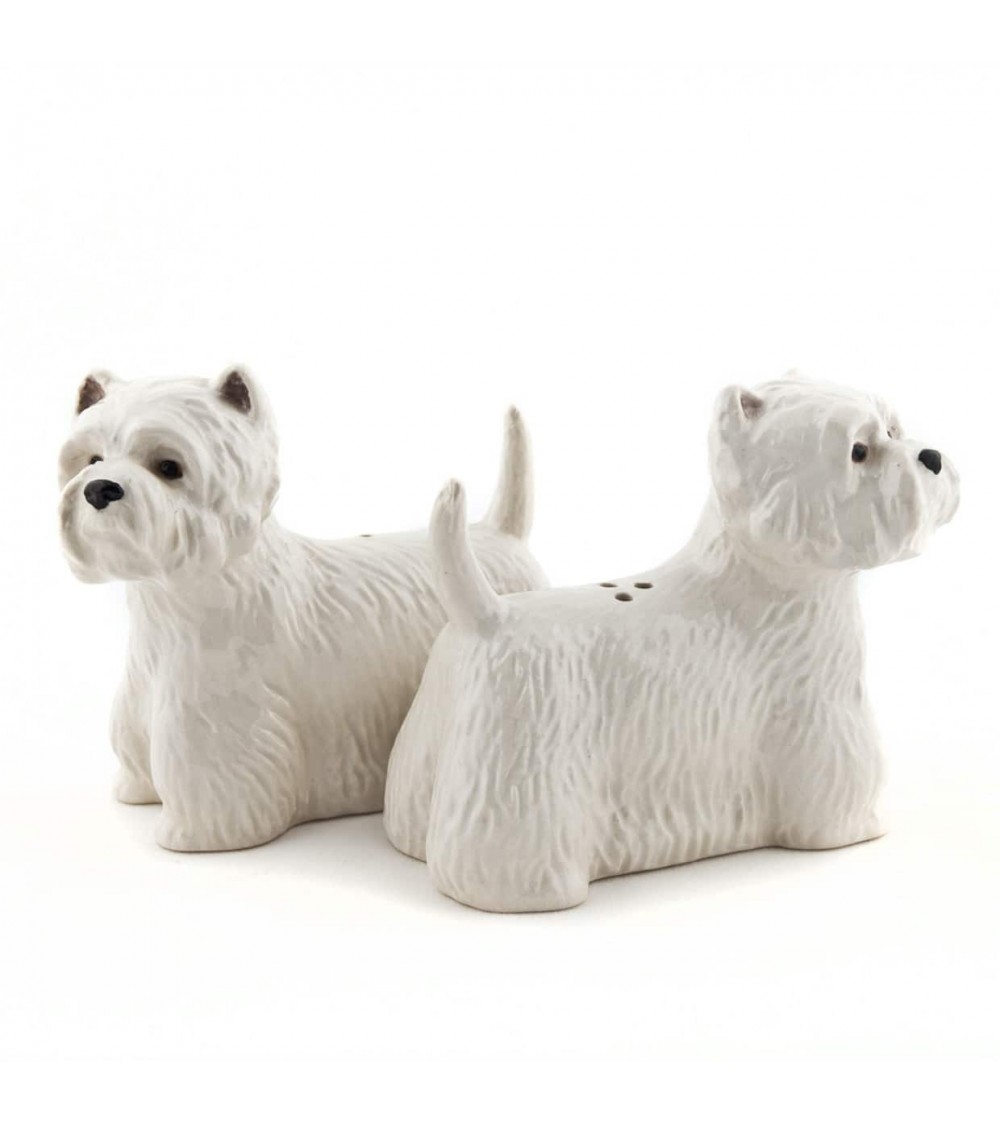 Westie - Salz und Pfefferstreuer Quail Ceramics  pfeffer steuer salzpfeffersteuer set lustige kaufen