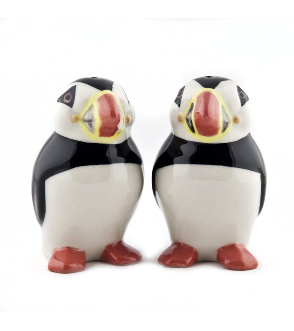 Puffin - Salt and pepper shaker Quail Ceramics pots set shaker cute unique cool