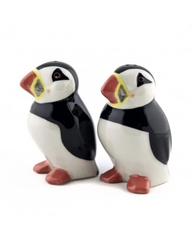 Papageientaucher - Salz und Pfefferstreuer Quail Ceramics  pfeffer steuer salzpfeffersteuer set lustige kaufen
