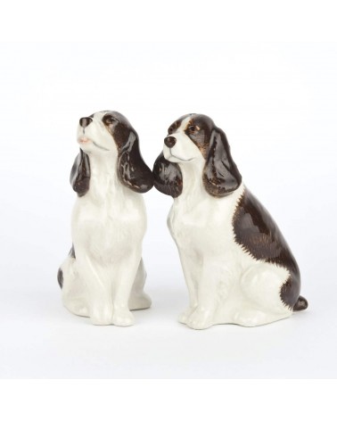 English Springer Spaniel - Salz- und Pfefferstreuer Quail Ceramics  pfeffer steuer salzpfeffersteuer set lustige kaufen