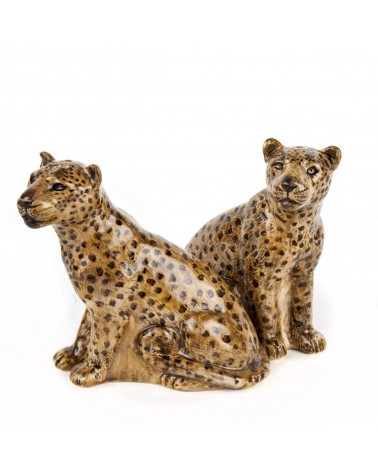 Leopard - Salz und Pfefferstreuer Quail Ceramics  pfeffer steuer salzpfeffersteuer set lustige kaufen