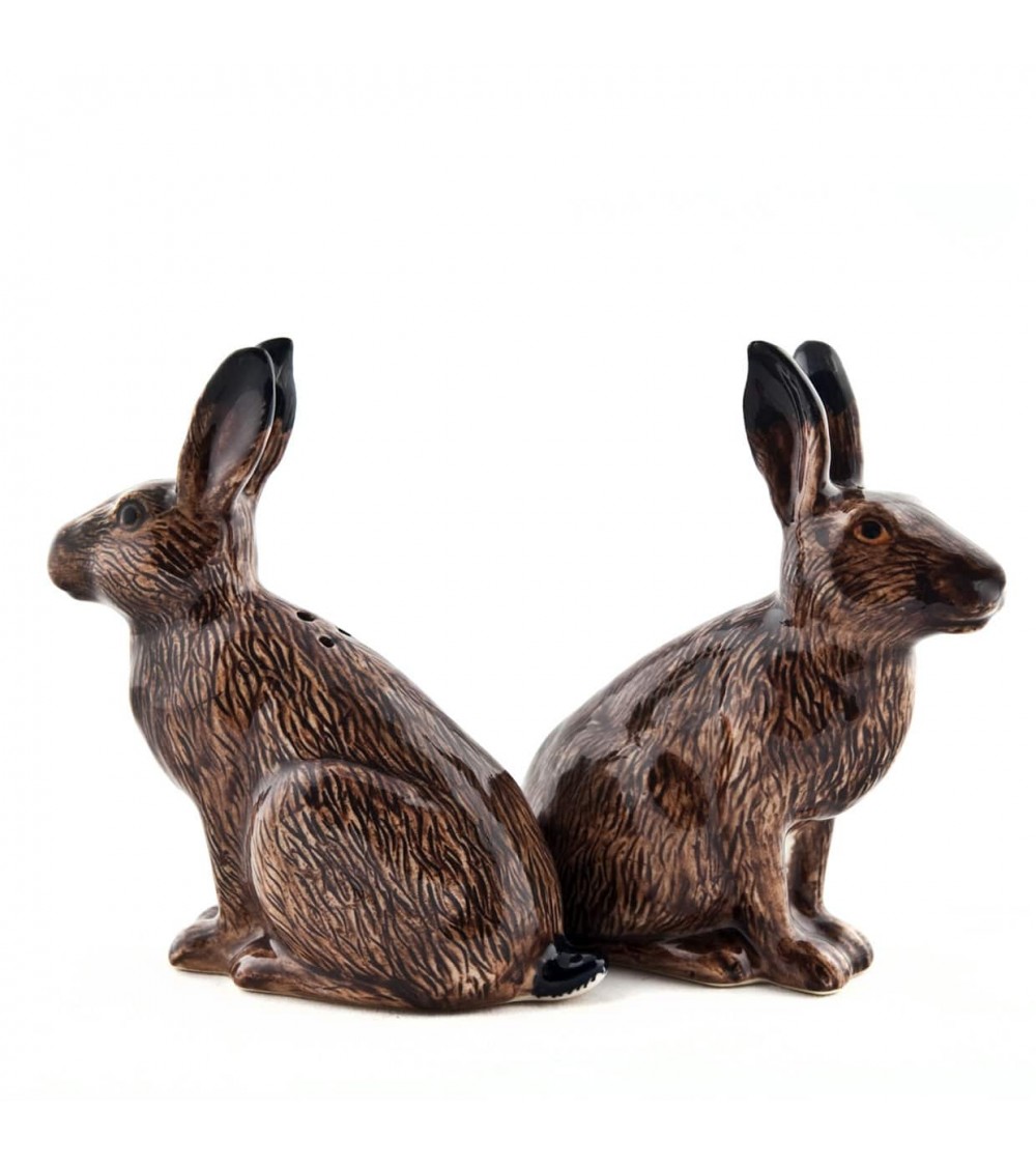 Hare - Salt and pepper shaker Quail Ceramics pots set shaker cute unique cool