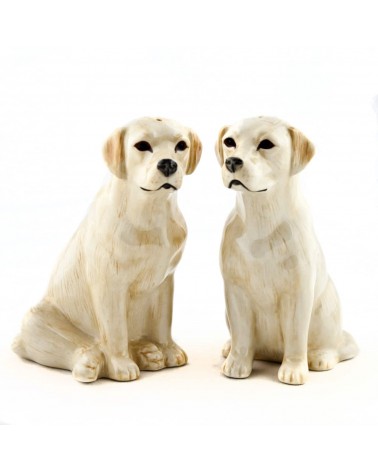 Labrador Beige - Salière et Poivrier Quail Ceramics design sel saliere poivrier salier poivrière
