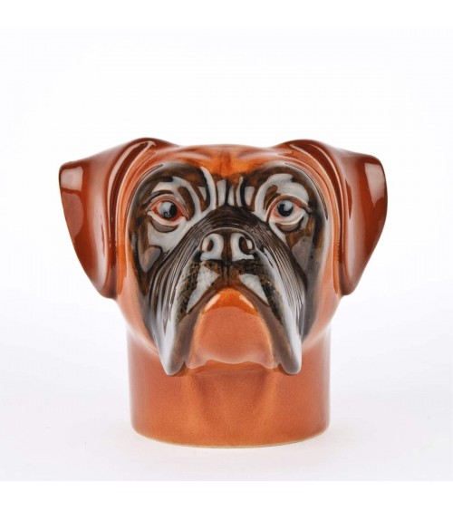 Boxer - Animal Pencil pot & Flower pot Quail Ceramics pretty pen pot holder cutlery toothbrush makeup brush