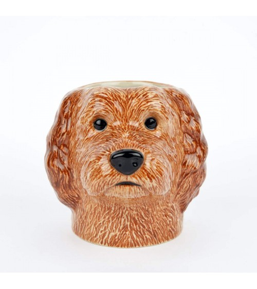 Cockapoo Apricot - Animal Pencil pot & Flower pot Quail Ceramics pretty pen pot holder cutlery toothbrush makeup brush