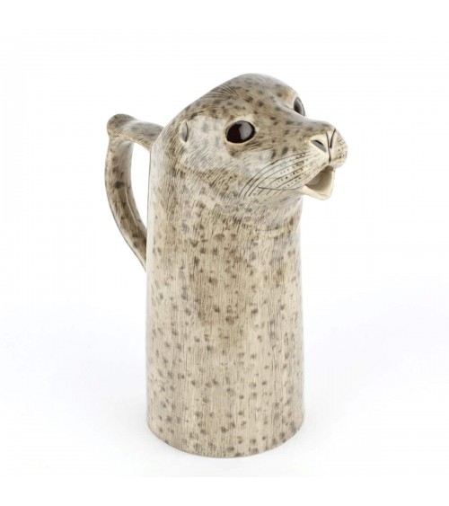 Water Jug - Harbour Seal Quail Ceramics carafe jug glass design