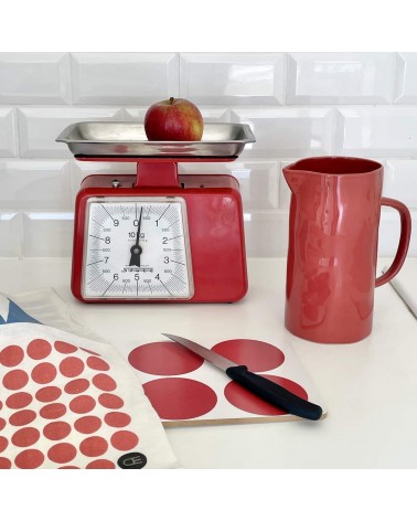 Bilancia da cucina vintage - Stube - Anni '70 kitatori mobili Oggetto di design vintage svizzera