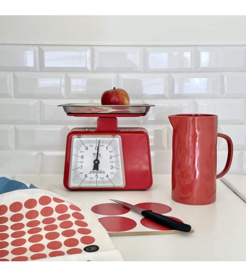 Bilancia da cucina vintage - Stube - Anni '70 kitatori mobili Oggetto di design vintage svizzera