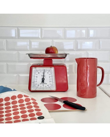 Bilancia da cucina vintage - Stube - Anni '70 kitatori mobili Oggetto di design vintage svizzera