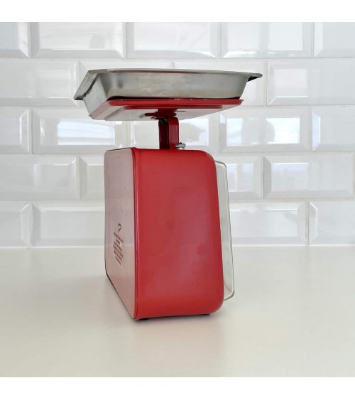 Bilancia da cucina vintage - Stube - Anni '70 kitatori mobili Oggetto di design vintage svizzera