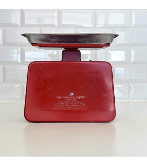Bilancia da cucina vintage - Stube - Anni '70 kitatori mobili Oggetto di design vintage svizzera