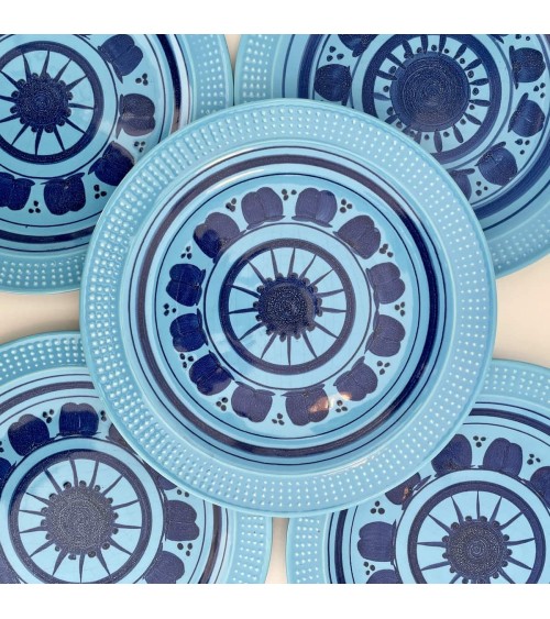 Pärlan de Deco Helsingborg - Assiette plate vintage kitatori meuble vintage shop online boutique suisse