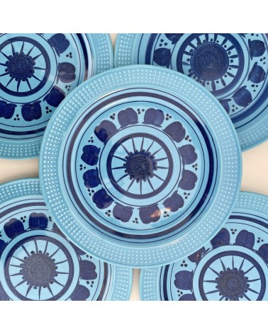 Pärlan de Deco Helsingborg - Assiette plate vintage kitatori meuble vintage shop online boutique suisse