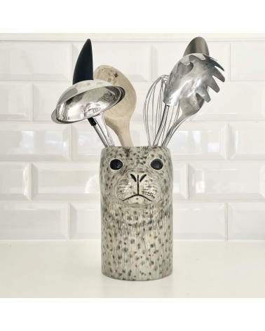 Seehund - Küchen utensilienhalter Quail Ceramics Schweiz kaufen