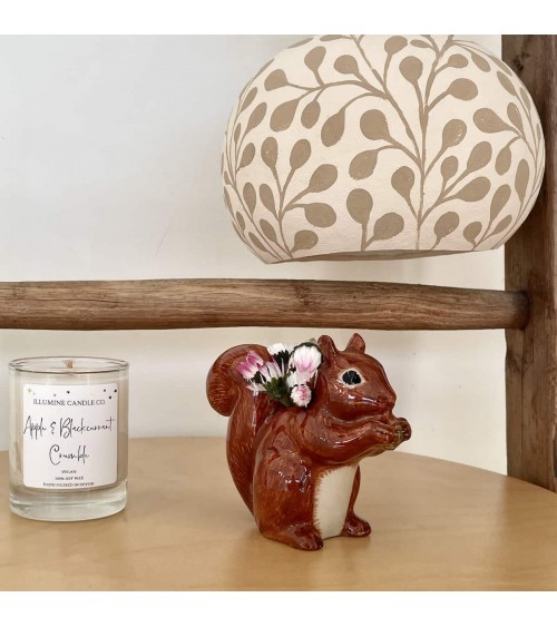 Scoiattolo - Mini vaso per fiori Quail Ceramics vasi eleganti per interni per fiori decorativi design kitatori svizzera