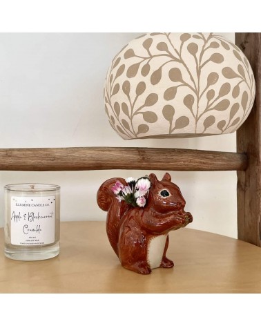 Écureuil - Mini vase à fleurs Quail Ceramics design fleur décoratif original kitatori suisse