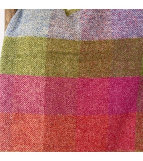 Harlequin Sunshine - Wolldecke, Decke aus reiner Schurwolle Bronte by Moon Schafwolldecke warme Woll Decken Sofa wohndecke ka...