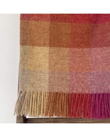 Harlequin Sunshine - Pure new wool blanket Bronte by Moon best for sofa throw warm cozy soft
