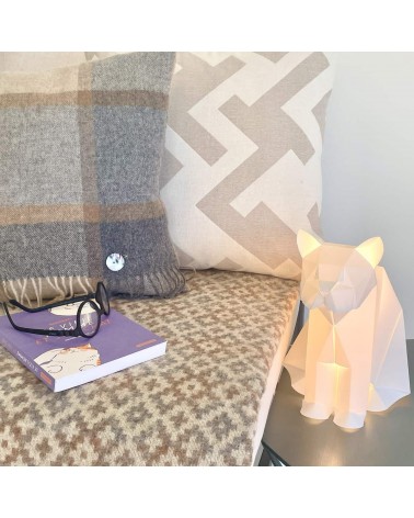 Plaid Dartmouth Natural - Couverture en pure laine vierge Bronte by Moon plaide pour canapé de lit cocooning chaud