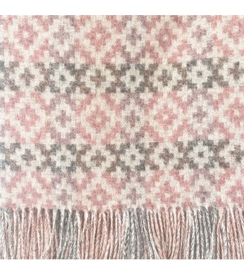 Dartmouth Coral - Wolldecke, Decke aus reiner Schurwolle Bronte by Moon woll decken schafwoll decke kaufen kuscheldecke fûr s...