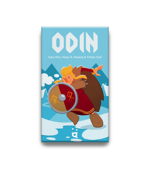 Odin - Card game, strategy Helvetiq kids board game two plawers fun adult party games