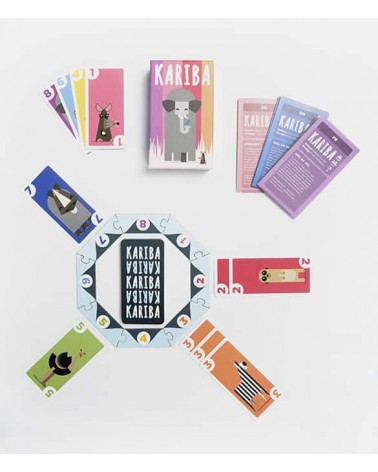 Kariba - Jeu de cartes Helvetiq jeux de société pour adulte famille éducatif