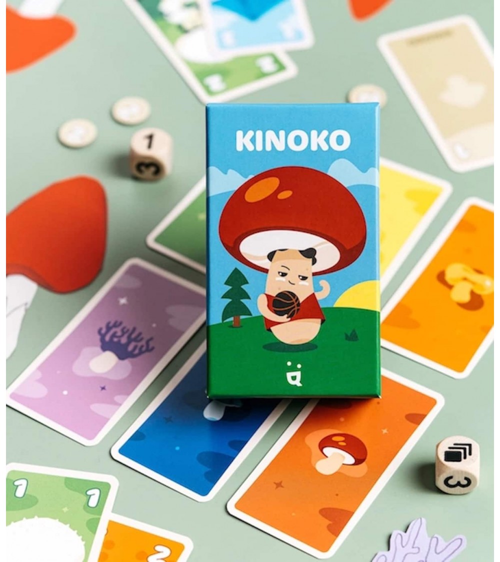 Kinoko - Kartenspiel Helvetiq Familienspiele Brettspiele für Erwachsene zwei drei vier