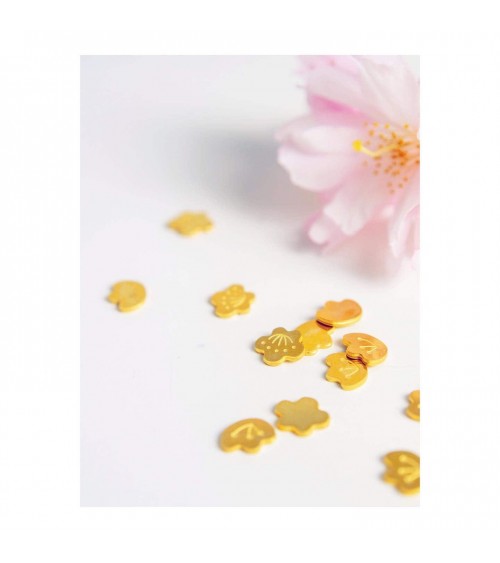 Sakura - Gold plated Enamel Pins Adorabili Paris broches and pins hat pin badges collectible