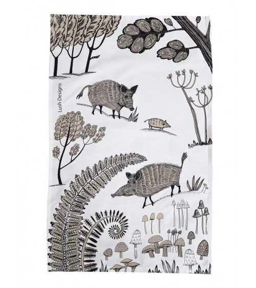 Tea towel - Wild Boar Lush Designs best kitchen hand towels fall funny cute