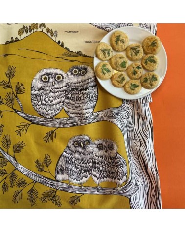 Tea towel - Baby Owl Lush Designs best kitchen hand towels fall funny cute