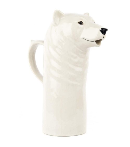 Wasserkrug - Eisbär, Polarbär Quail Ceramics wasserkaraffe glas krüg glaskaraffen design