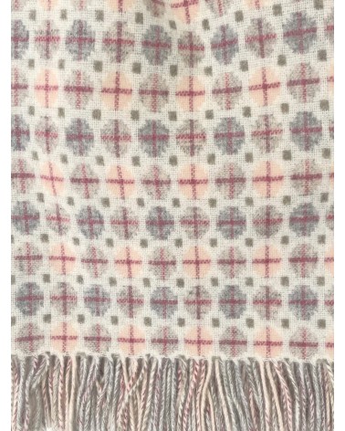 MILAN Blush - Merino wool blanket Bronte by Moon warm cozy soft sofa throw blanket picnic throws and blankets